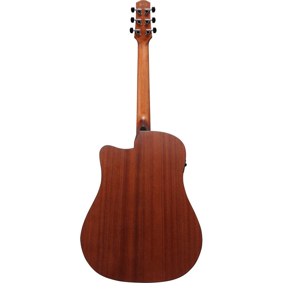 Ibanez AAD50CE-LG Acoustic Electric Guitar - Natural Low Gloss - Image 4