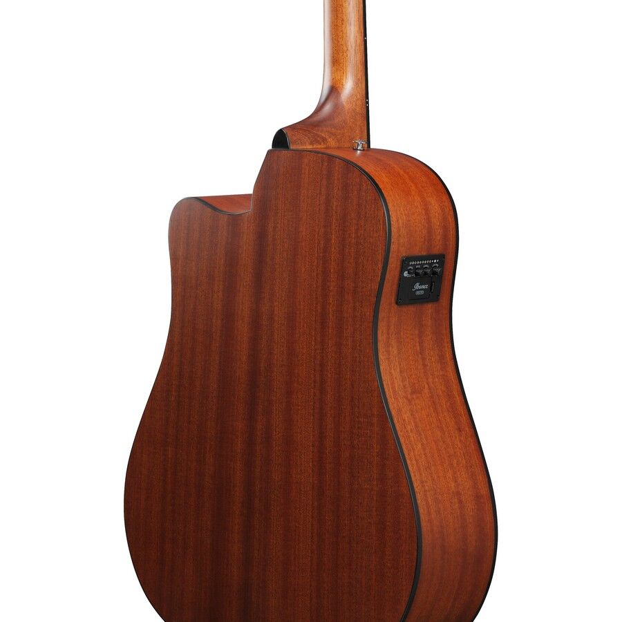 Ibanez AAD50CE-LG Acoustic Electric Guitar - Natural Low Gloss - Image 9