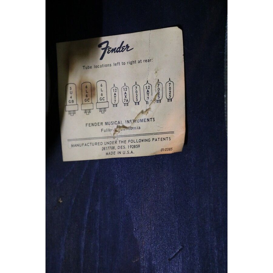 Fender Super Reverb Amplifier 1972 - SOLD - Image 10