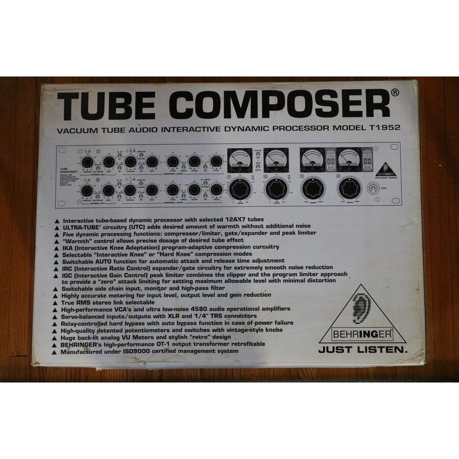 Behringer Tube Composer T1952 Processor - SOLD - Image 10