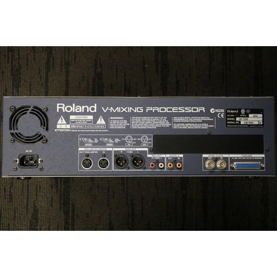 Roland VM-C7100 V-Mixing Console with VM-7200 48-input / 24-bit Processor and I/O Unit - Image 13