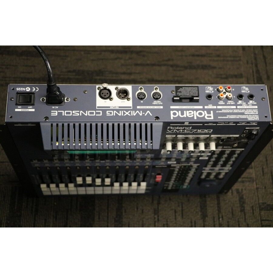 Roland VM-C7100 V-Mixing Console with VM-7200 48-input / 24-bit Processor and I/O Unit - Image 9