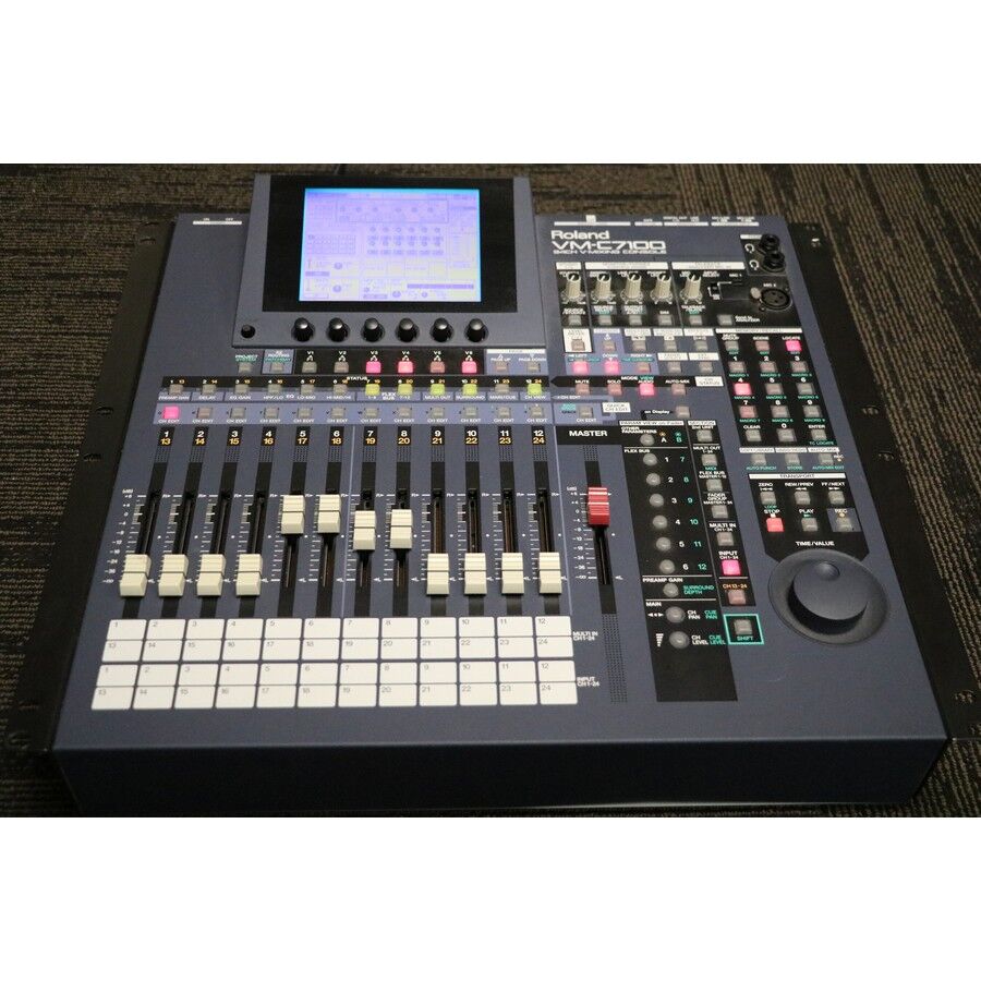 Roland VM-C7100 V-Mixing Console with VM-7200 48-input / 24-bit Processor and I/O Unit - Image 3