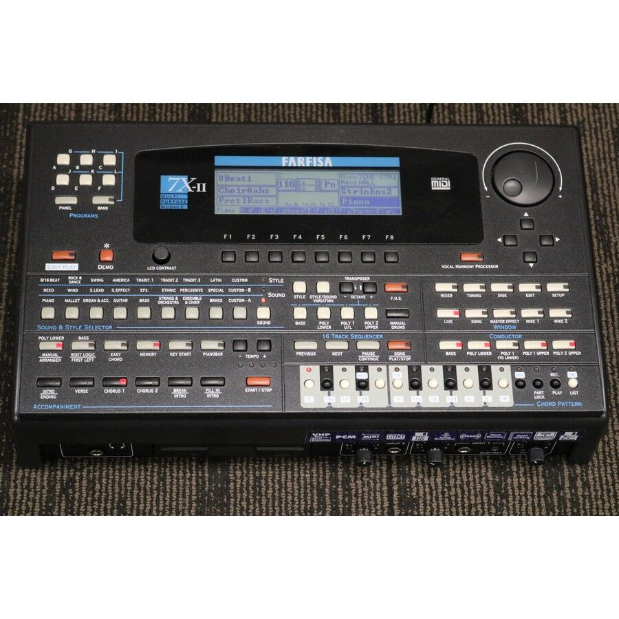 Farfisa 7X-II Multi Purpose Sound Module with Pedals - Complete Package! 1990's - Image 5