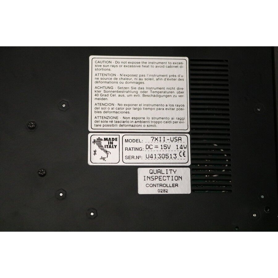 Farfisa 7X-II Multi Purpose Sound Module with Pedals - Complete Package! 1990's - Image 10