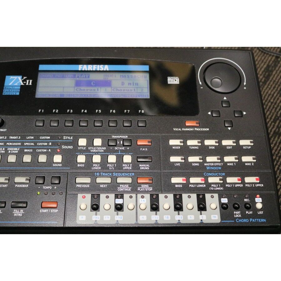 Farfisa 7X-II Multi Purpose Sound Module with Pedals - Complete Package! 1990's - Image 12