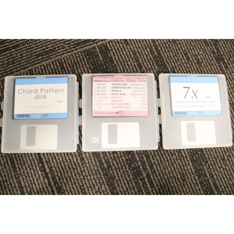 Farfisa 7X-II Multi Purpose Sound Module with Pedals - Complete Package! 1990's - Image 13