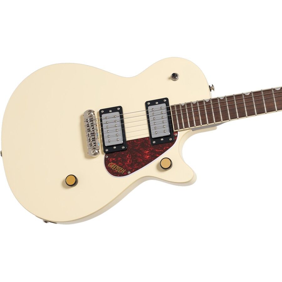 Gretsch Streamliner Jet Club Single-Cut with wraparound - Vintage White - Image 3