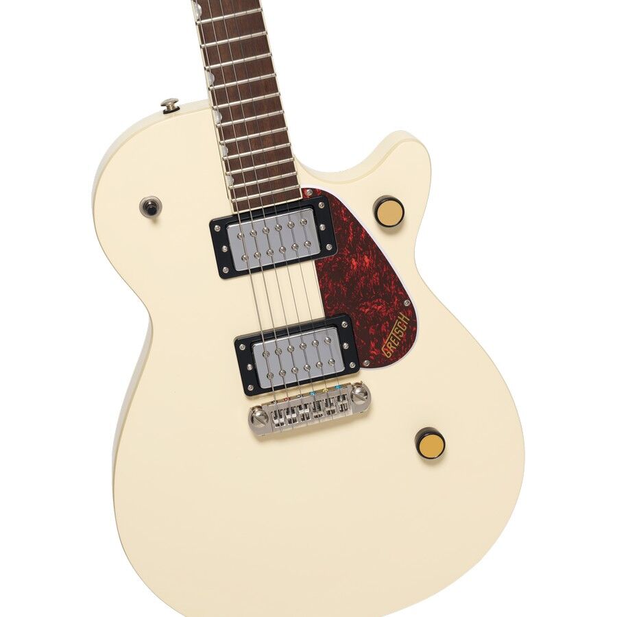 Gretsch Streamliner Jet Club Single-Cut with wraparound - Vintage White - Image 4