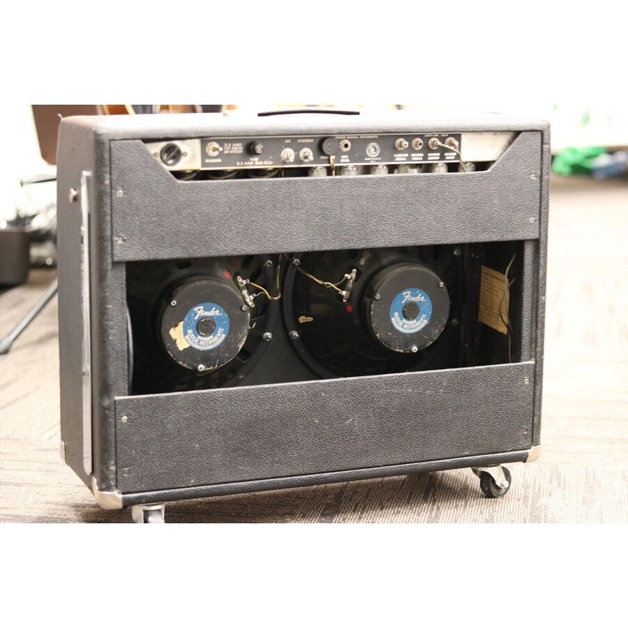 Fender Twin Reverb Amplifier - 1967 Black Panel - Image 3