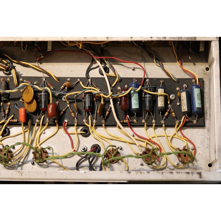 Fender Twin Reverb Amplifier - 1967 Black Panel - Image 19