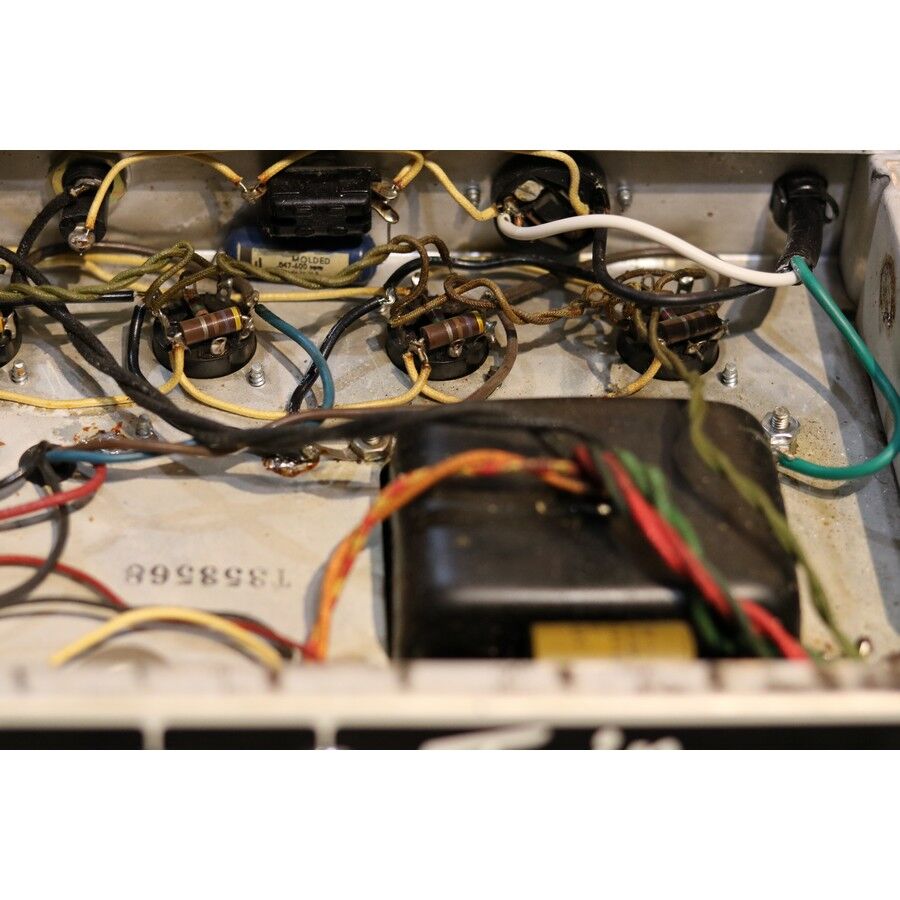 Fender Twin Reverb Amplifier - 1967 Black Panel - Image 23