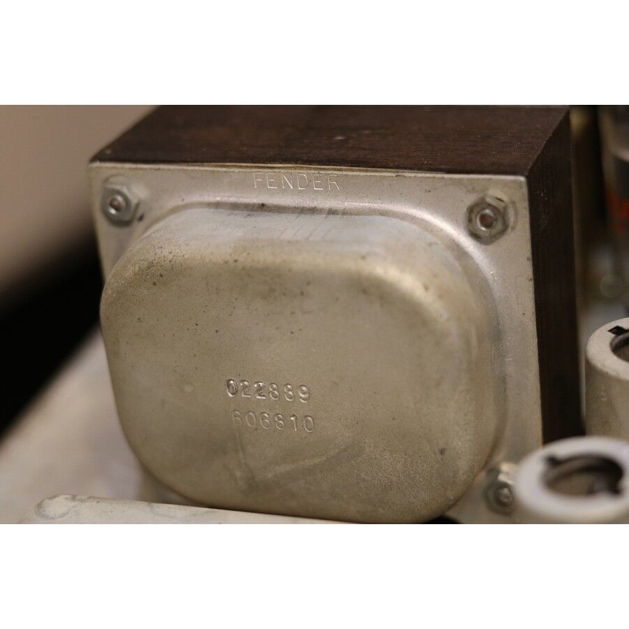 Fender Twin Reverb Amplifier - 1967 Black Panel - Image 26