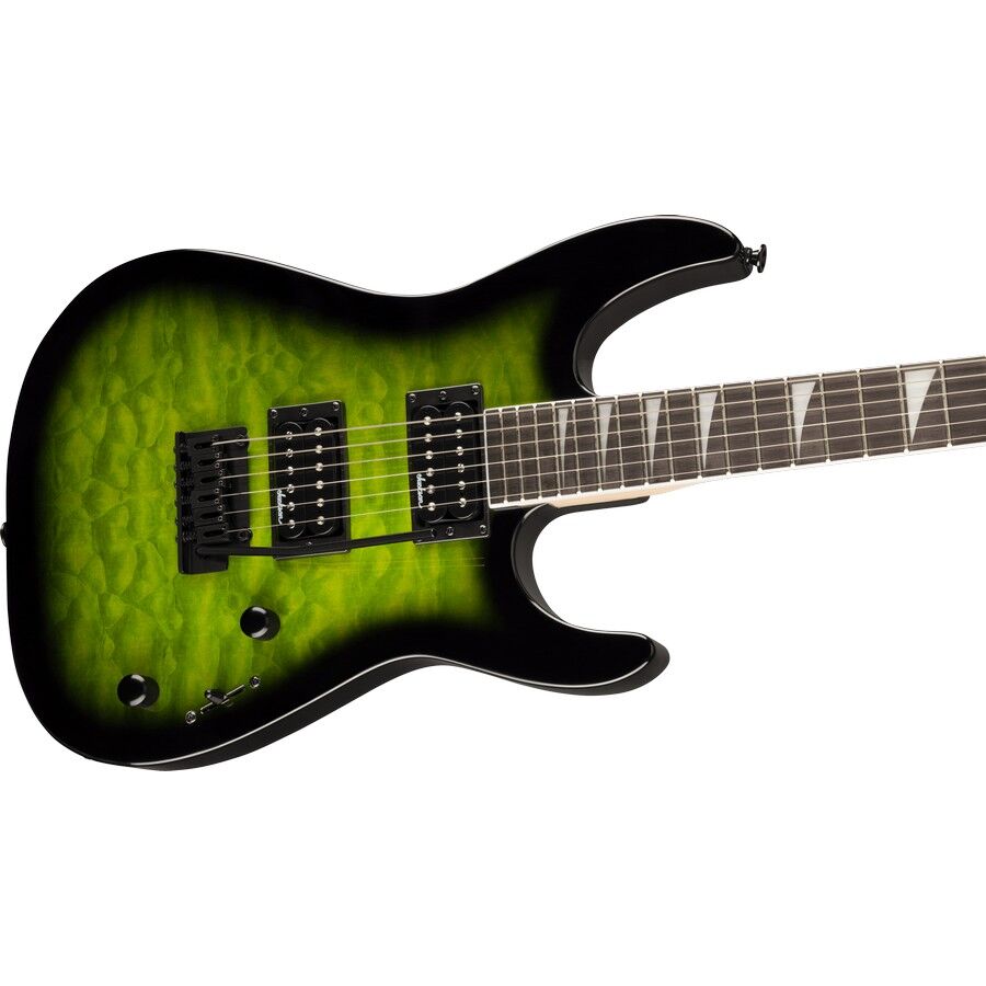 Jackson JS Series Dinky JS20 DKQ 2PT Transparent Green Burst - Image 3