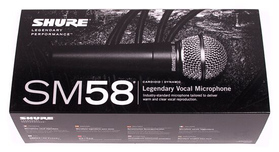 Shure SM58 Vocal Microphone – Erie Music