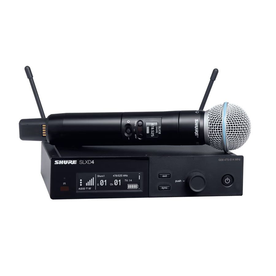 Shure SLXD24/BETA58 Handheld Wireless System