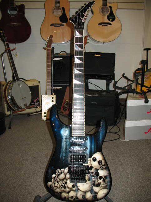 Jackson Soloist USA with Dan Lawrence Paint 2005 - SOLD - Image 2