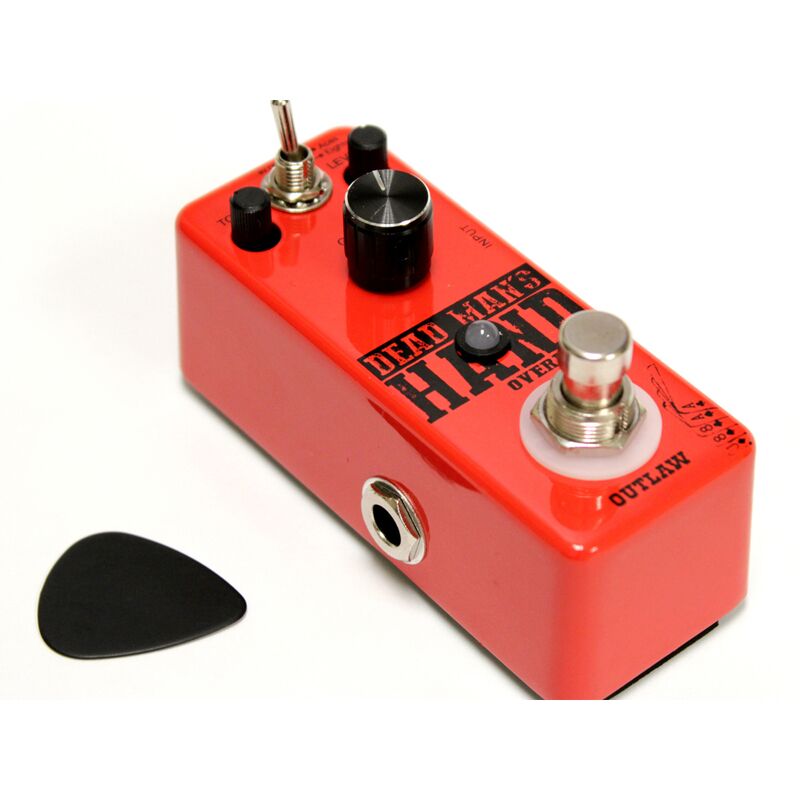 Outlaw Effects Dead Man's Hand 2-Mode Overdrive Pedal - Image 3