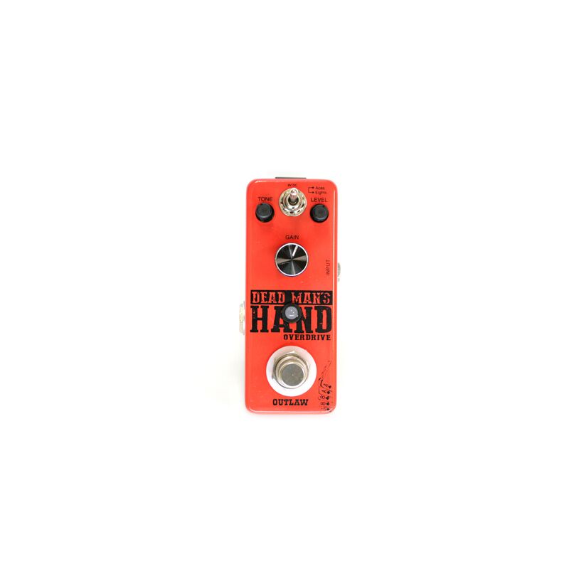 Outlaw Effects Dead Man's Hand 2-Mode Overdrive Pedal - Image 2