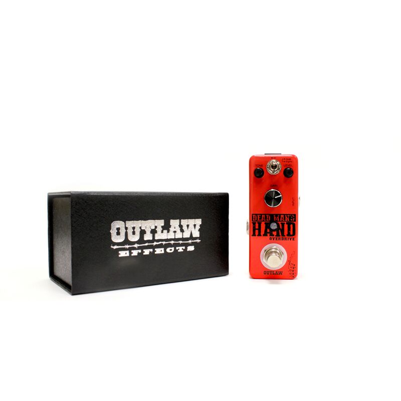 Outlaw Effects Dead Man's Hand 2-Mode Overdrive Pedal - Image 4