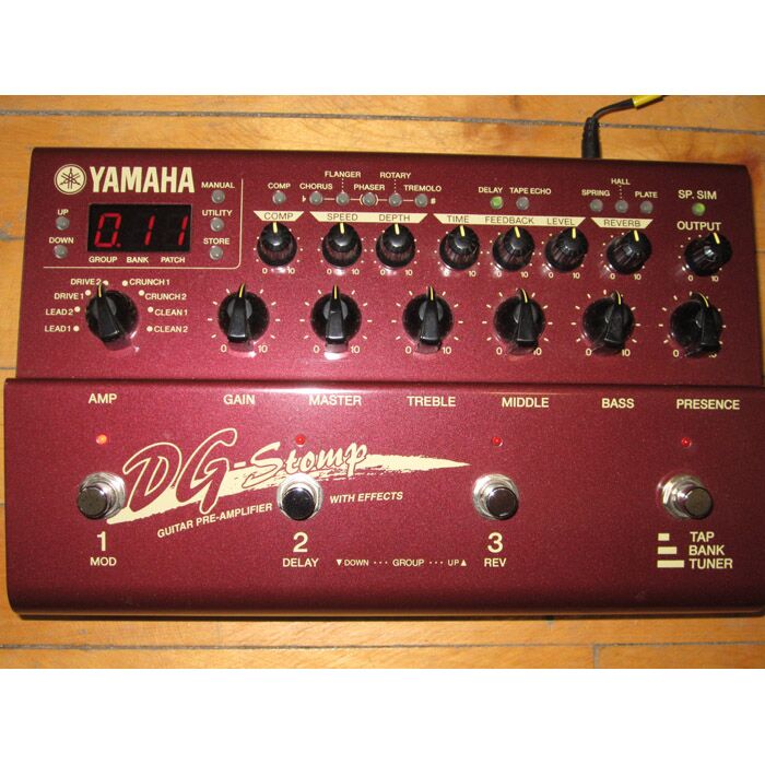 Yamaha DG-Stomp Guitar Preamp- used - SOLD