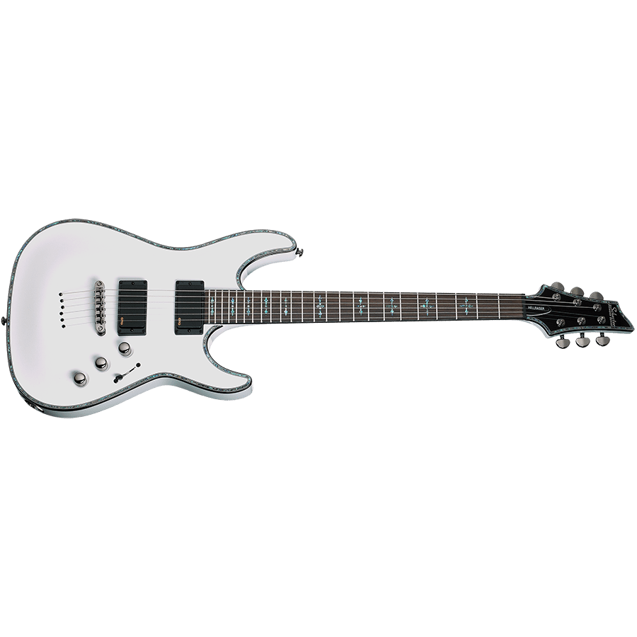 Schecter Hellraiser C-1 Electric Guitar – Gloss White – Erie Music