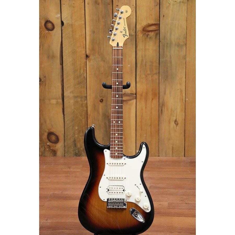 ギター Fender Mexico Stratcaster Standard 2017 Fender Standard Stratocaster 2017 MIM HSS Sunburst – SOLD – Erie Music