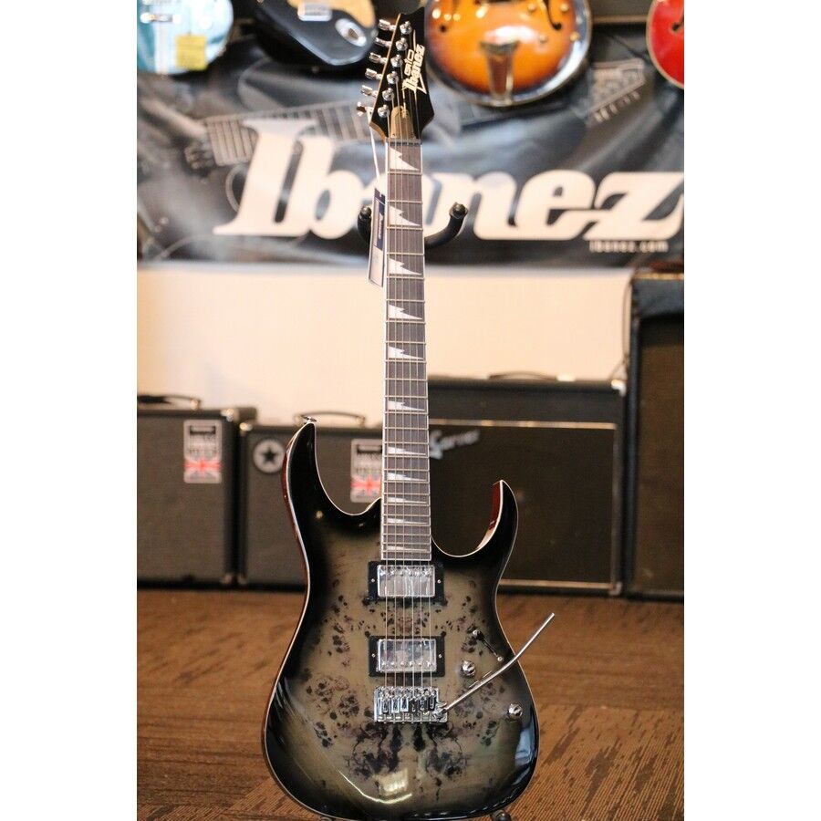 Ibanez GRG220PA1-BKB Electric Guitar - Brown Black Burst - Image 2