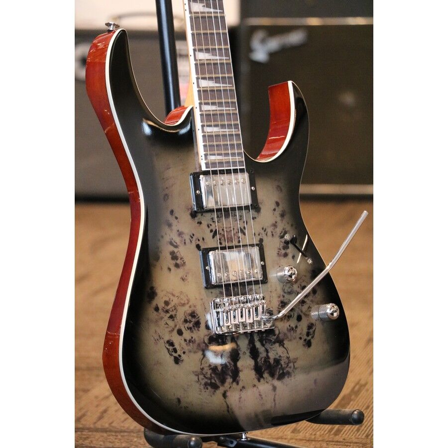 Ibanez GRG220PA1-BKB Electric Guitar - Brown Black Burst - Image 4