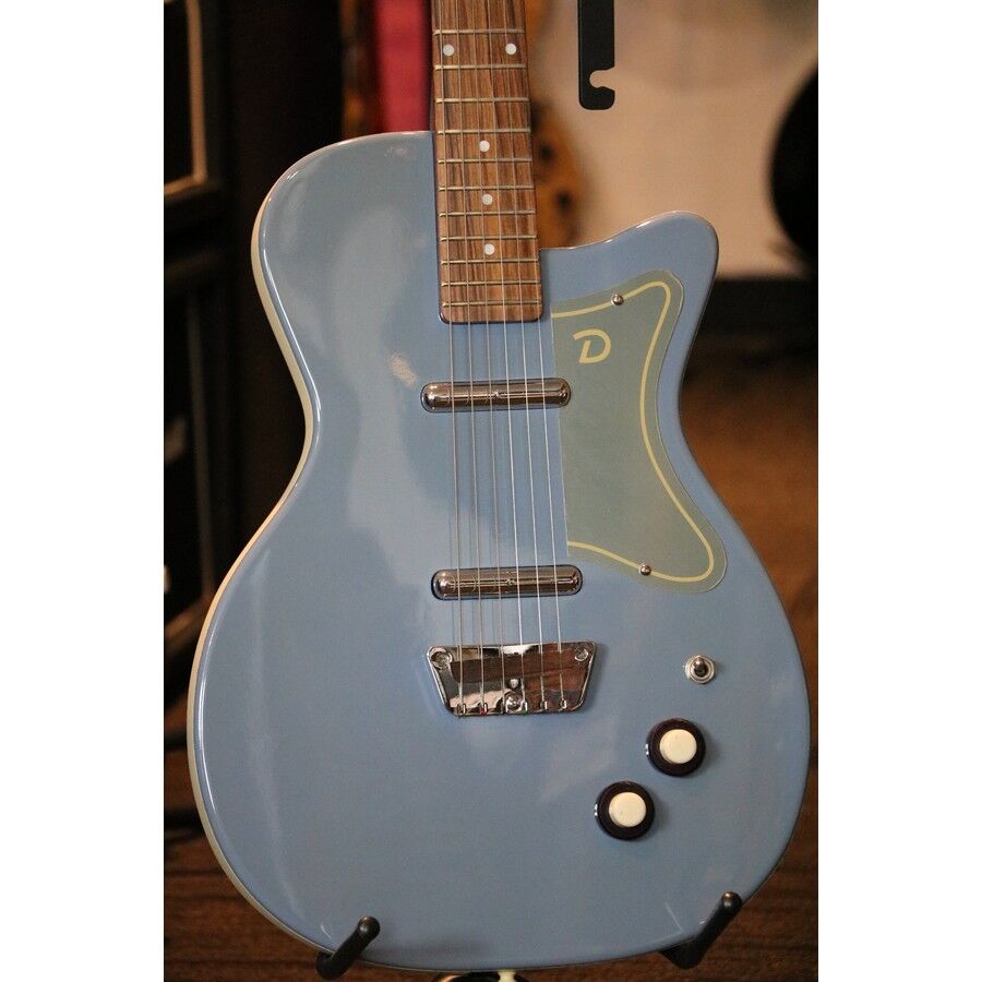 Danelectro '56 U-2 Reissue Blue Suede late 1990's – SOLD – Erie Music