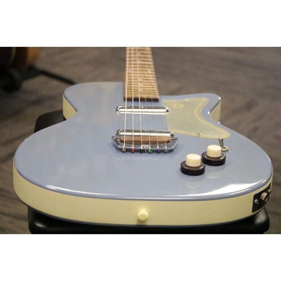 Danelectro '56 U-2 Reissue Blue Suede late 1990's – SOLD – Erie Music