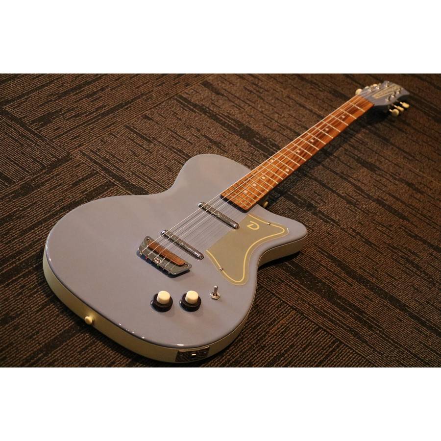 ギター Danelectro 56-U2 Reissue Danelectro 56'Reissue U2 AQUA 6 String Burst Electric Acoustic