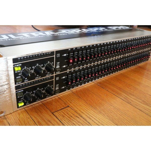 Behringer Ultra-Graph Pro GEQ3102 2-Channel 31-Band Graphic Equalizer - SOLD