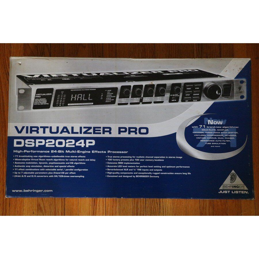 Behringer Virtualizer Pro DSP2024P Effects Processor 2002 – SOLD