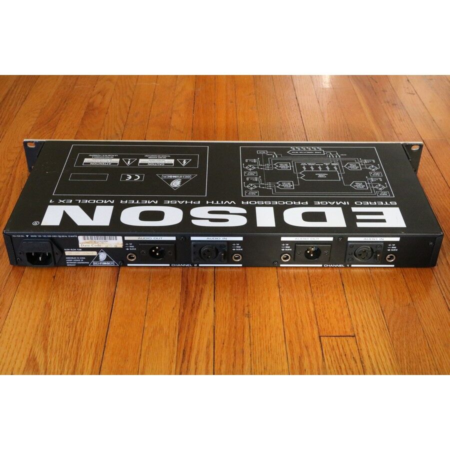EDISON ステレオイメージプロセッサー MODEL EX-1 Behringer Edison EX-1 Stereo Image Processor _ SOLD – Erie Music