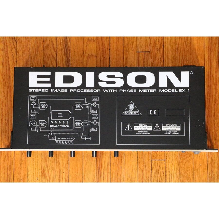 EDISON ステレオイメージプロセッサー MODEL EX-1 Behringer Edison EX-1 Stereo Image Processor _ SOLD – Erie Music
