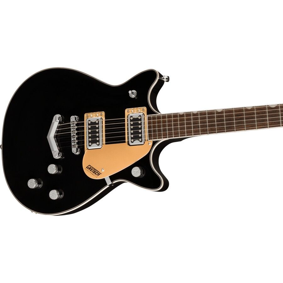 Gretsch G5222 Electromatic Double Jet BT with V-Stoptail, Black - Image 6