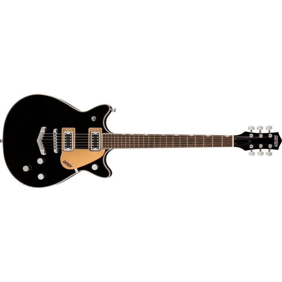Gretsch G5222 Electromatic Double Jet BT with V-Stoptail, Black