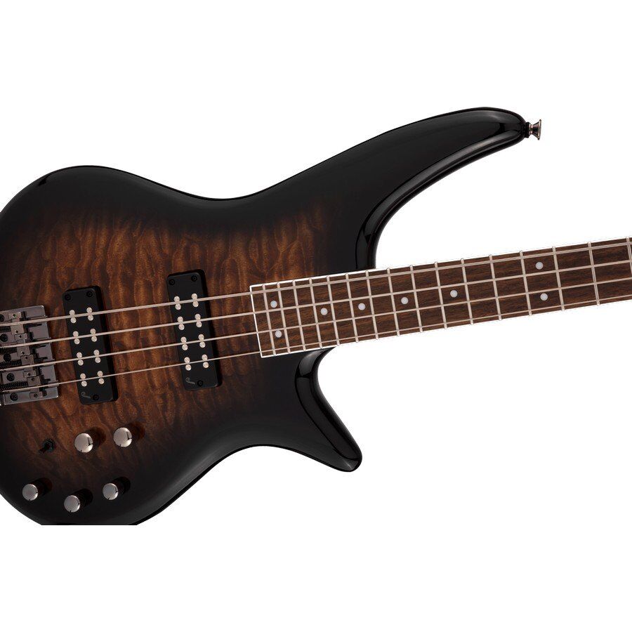 Jackson JS Series Spectra Bass JS3Q Dark Sunburst - Image 2