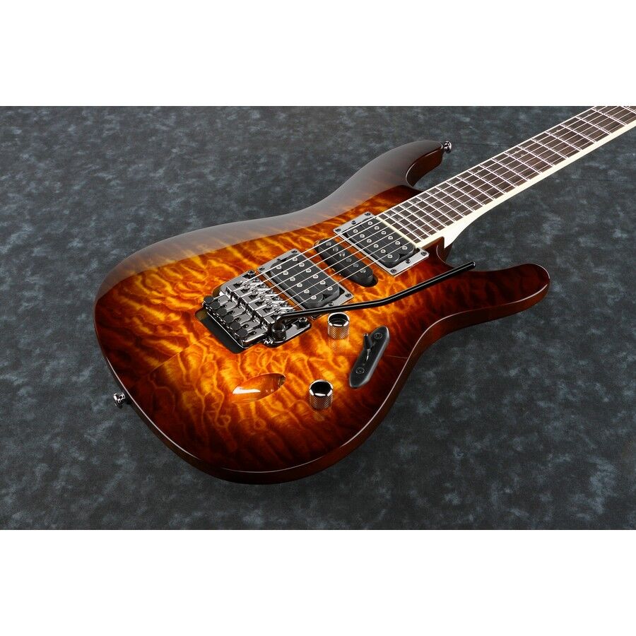 Ibanez S670QM-DEB Electric Guitar – Dragon Eye Burst – Erie Music