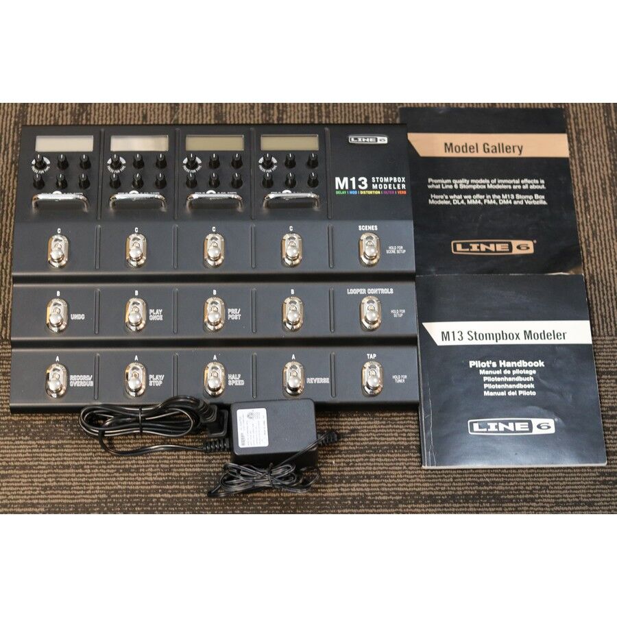 Line 6 M13 Stompbox Modeler Multi-Effects Pedal – Erie Music