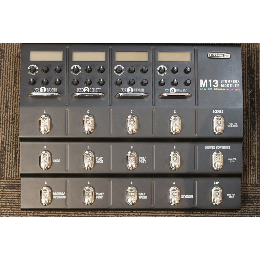 Line 6 M13 Stompbox Modeler Multi-Effects Pedal – Erie Music