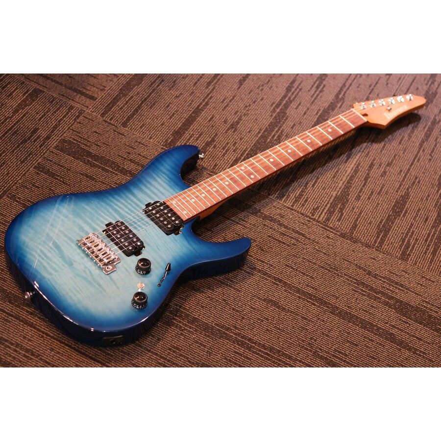 Ibanez AZ24S1F TXB Standard - Transparent Turquoise Burst - 2025 - Image 2