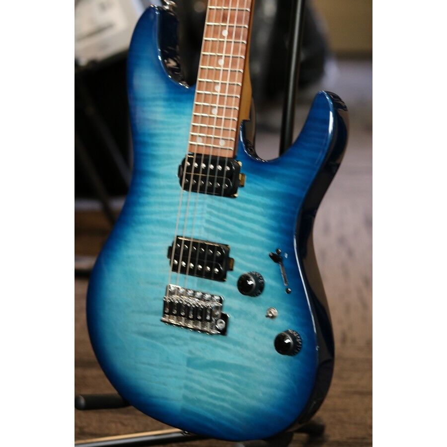 Ibanez AZ24S1F TXB Standard - Transparent Turquoise Burst - 2025